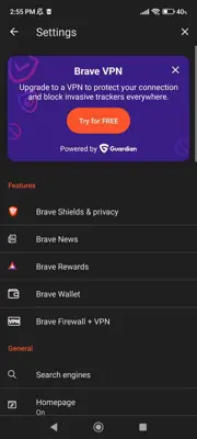 Brave Browser android App screenshot 9