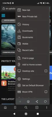 Brave Browser android App screenshot 3